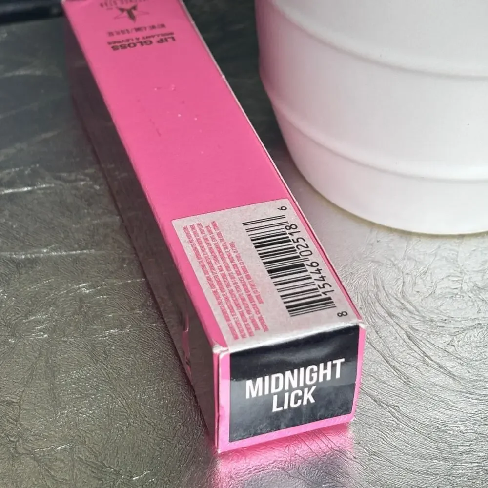 Jeffree Star The Gloss Midnight Lick Black Lip Gloss New In Box